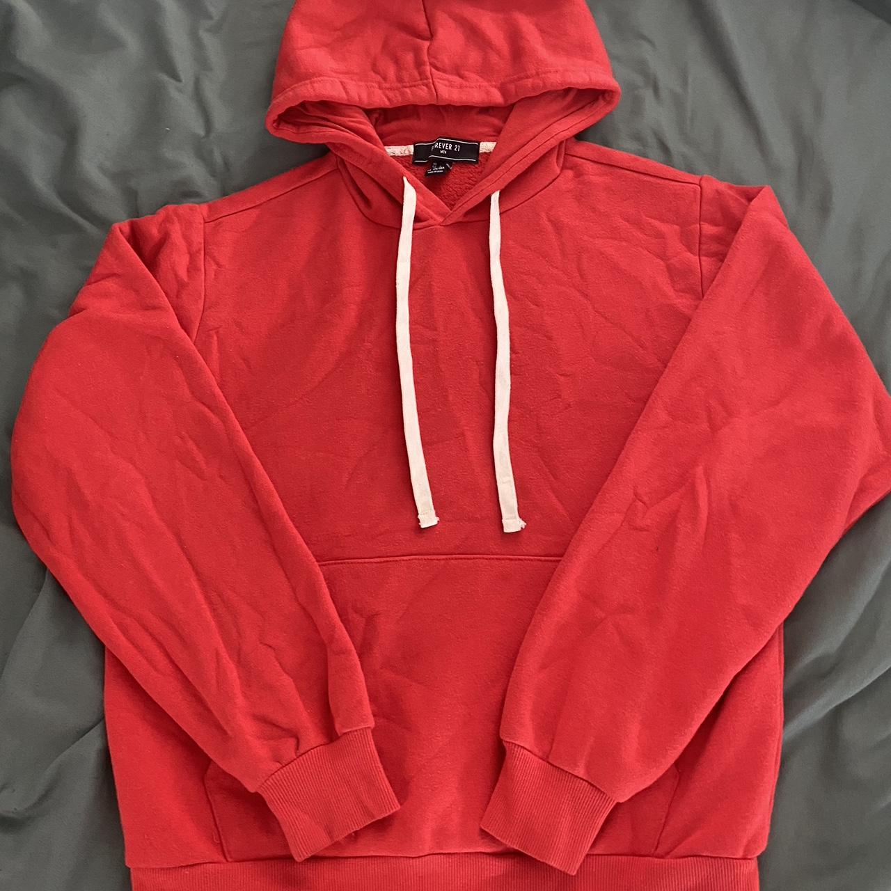 Forever 21 shop red hoodie