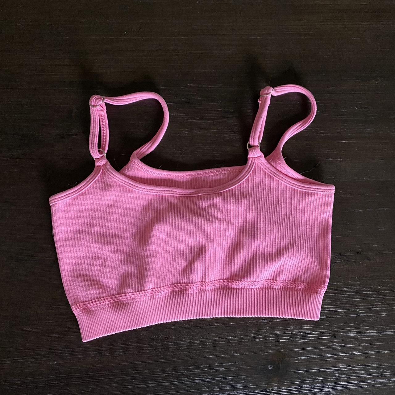 Bo+Tee Women's Pink Vest | Depop