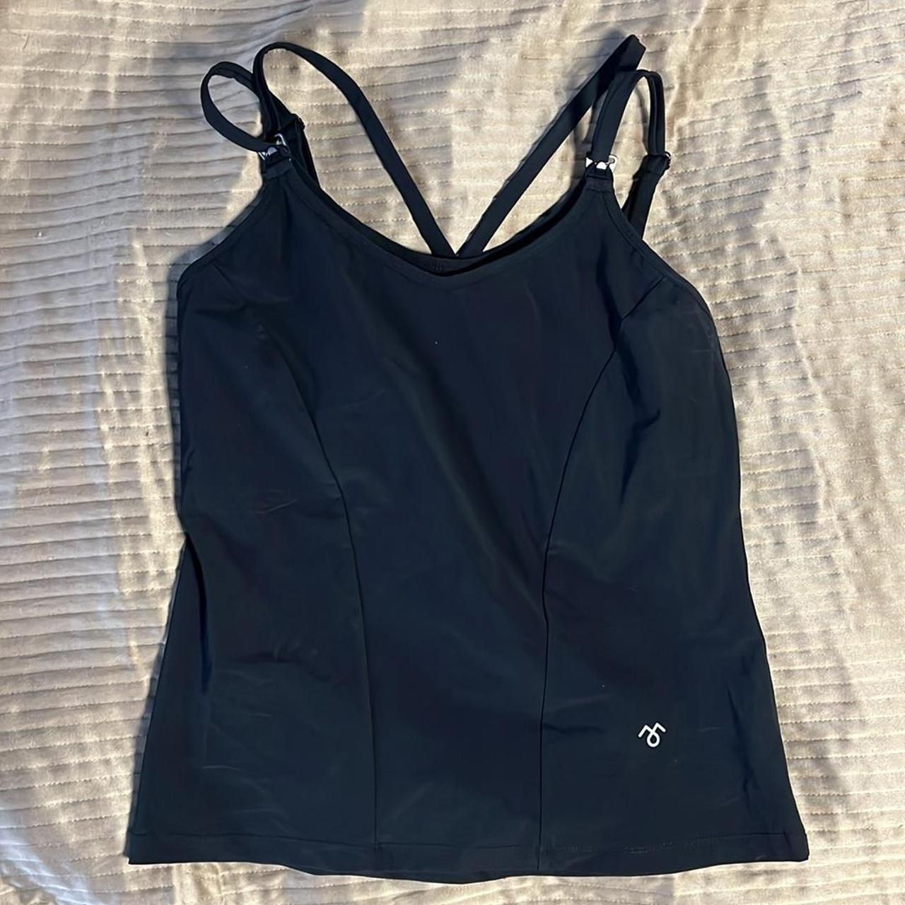 Women S Black Bikini And Tankini Tops Depop