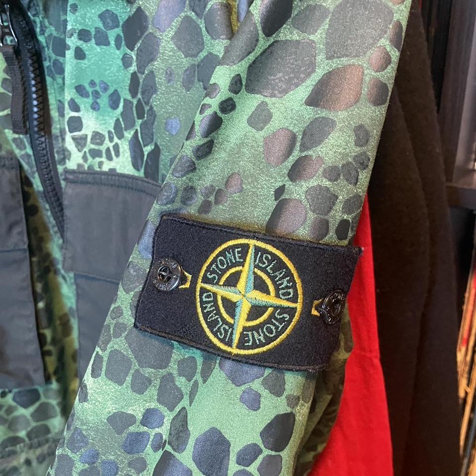 Stone island clearance alligator camo jacket