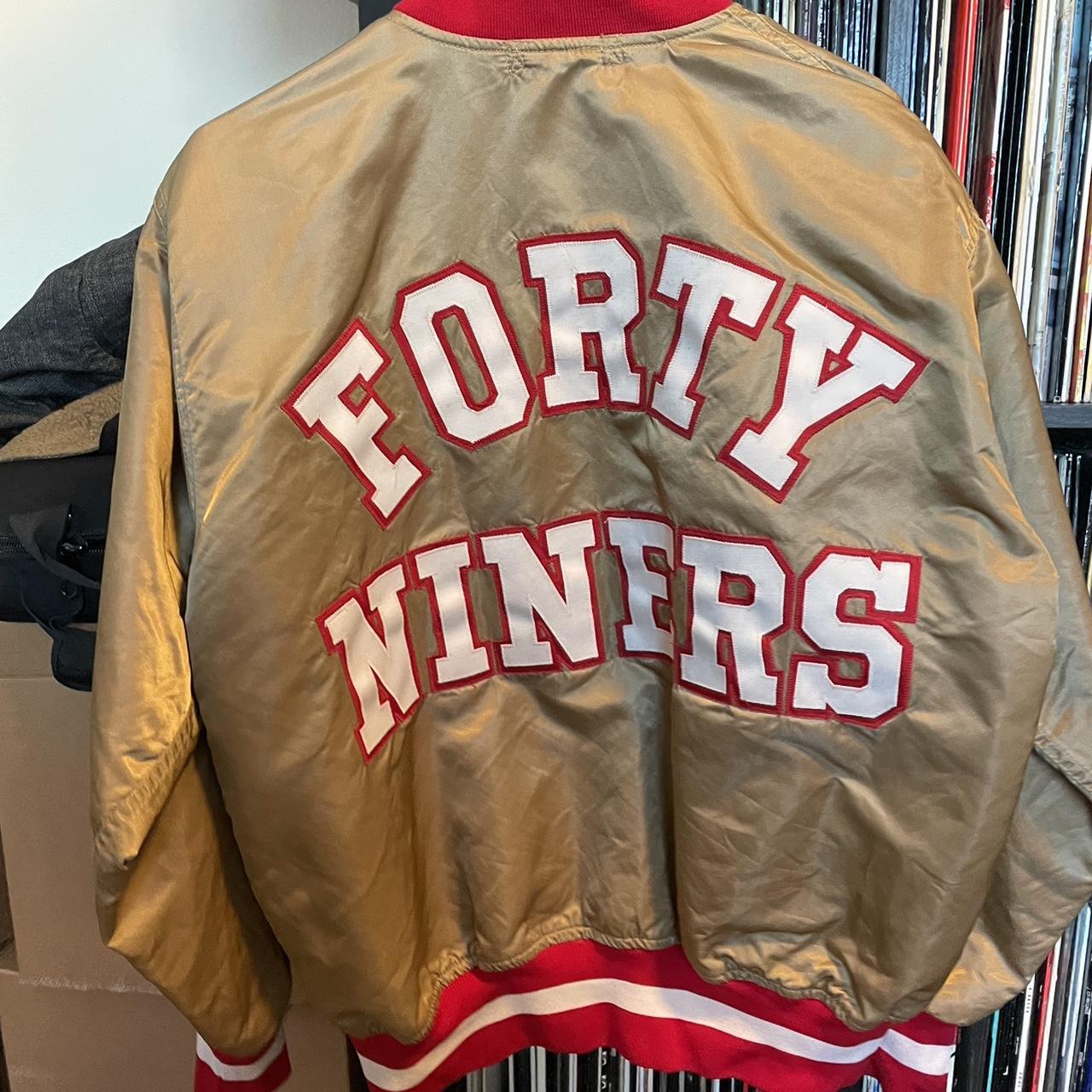 50th anniversary San Francisco 49ers varsity jacket - Depop