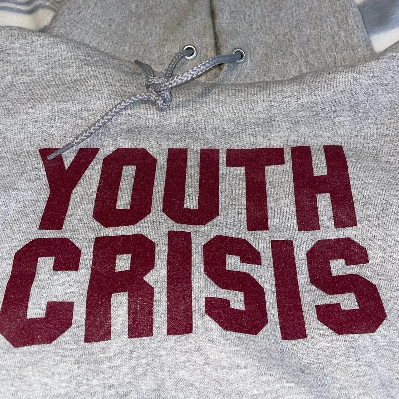 STRAY RATS 16SS Youth Crisis Hoodie パーカー約56cm着丈 - パーカー