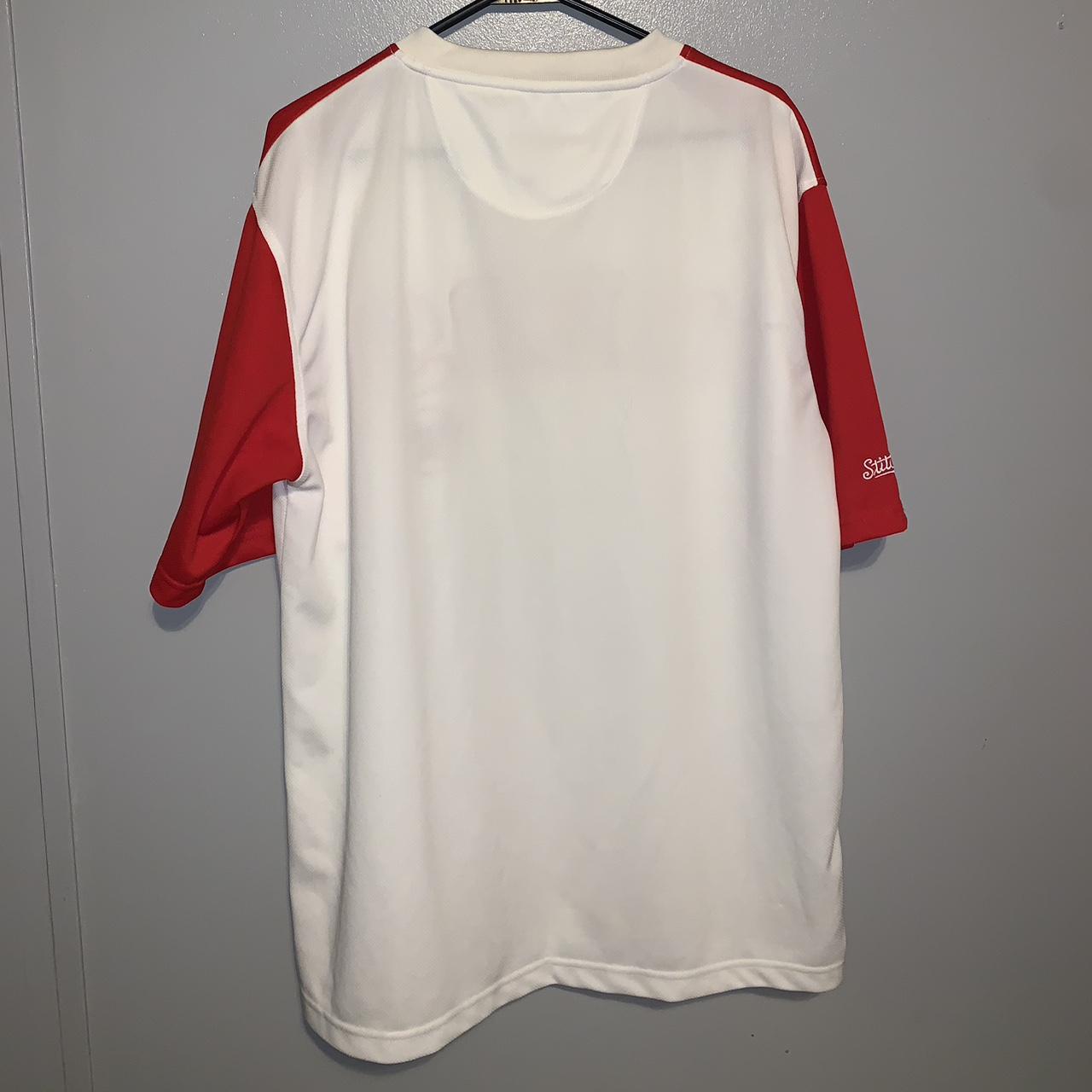 grey cincinnati reds shirt mlb genuine merchandise - Depop