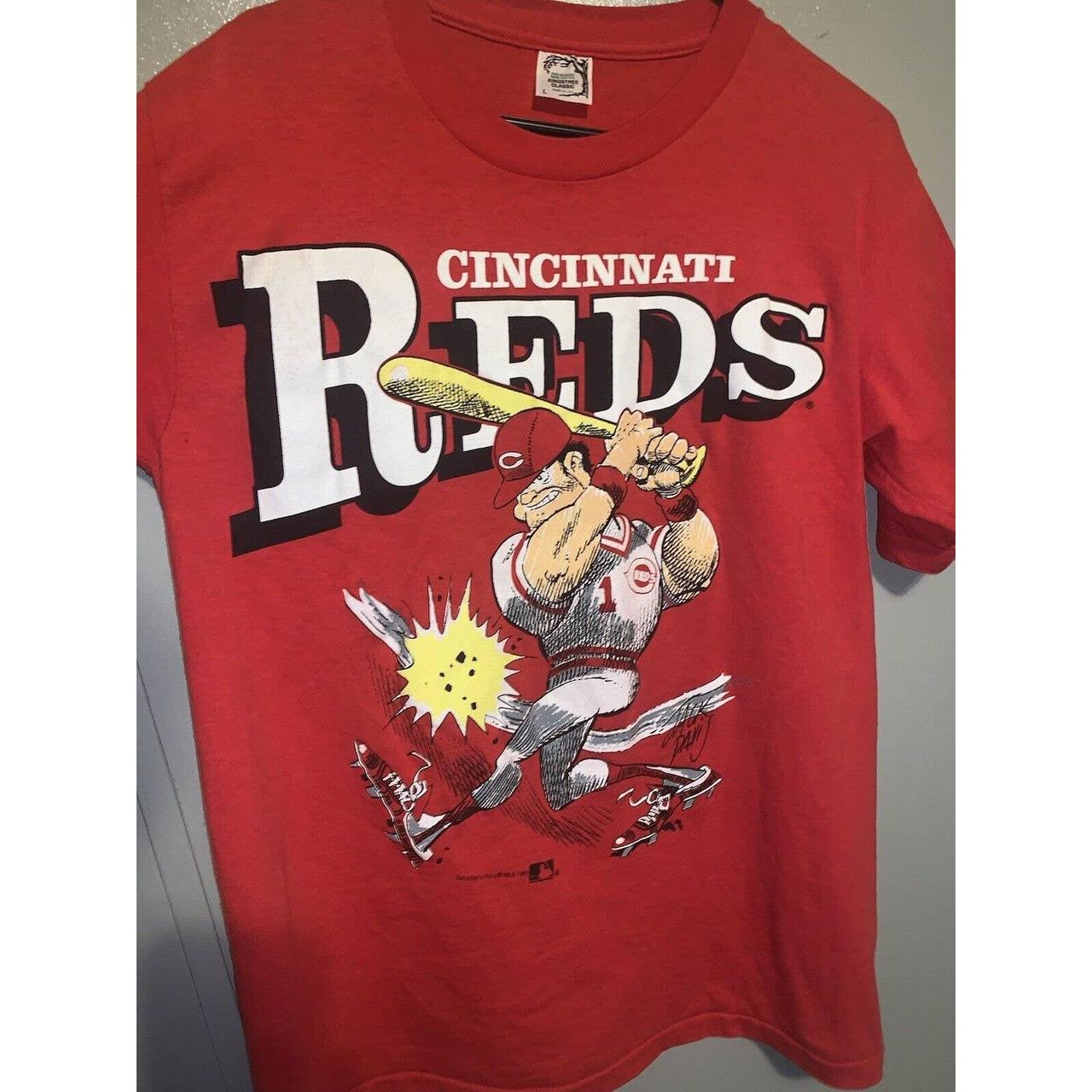 MLB Cincinnati Reds Stitches Jersey in great shape - Depop