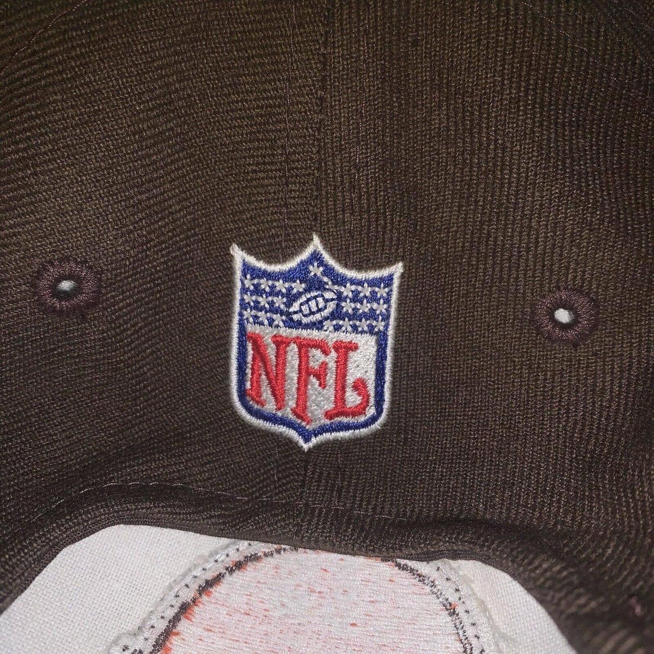 Vintage Browns hat. 90's Dawg Pound crossbones - Depop