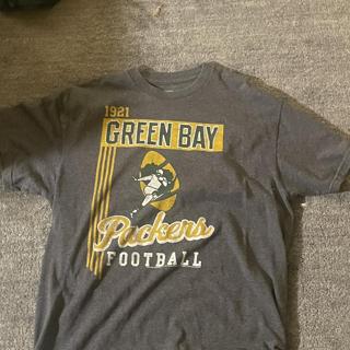 Vintage packers black label tee shirt. Made in USA. - Depop