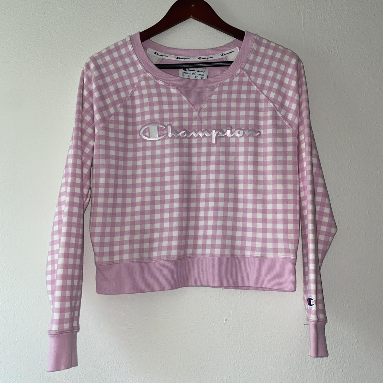 Champion 2024 gingham sweatshirt