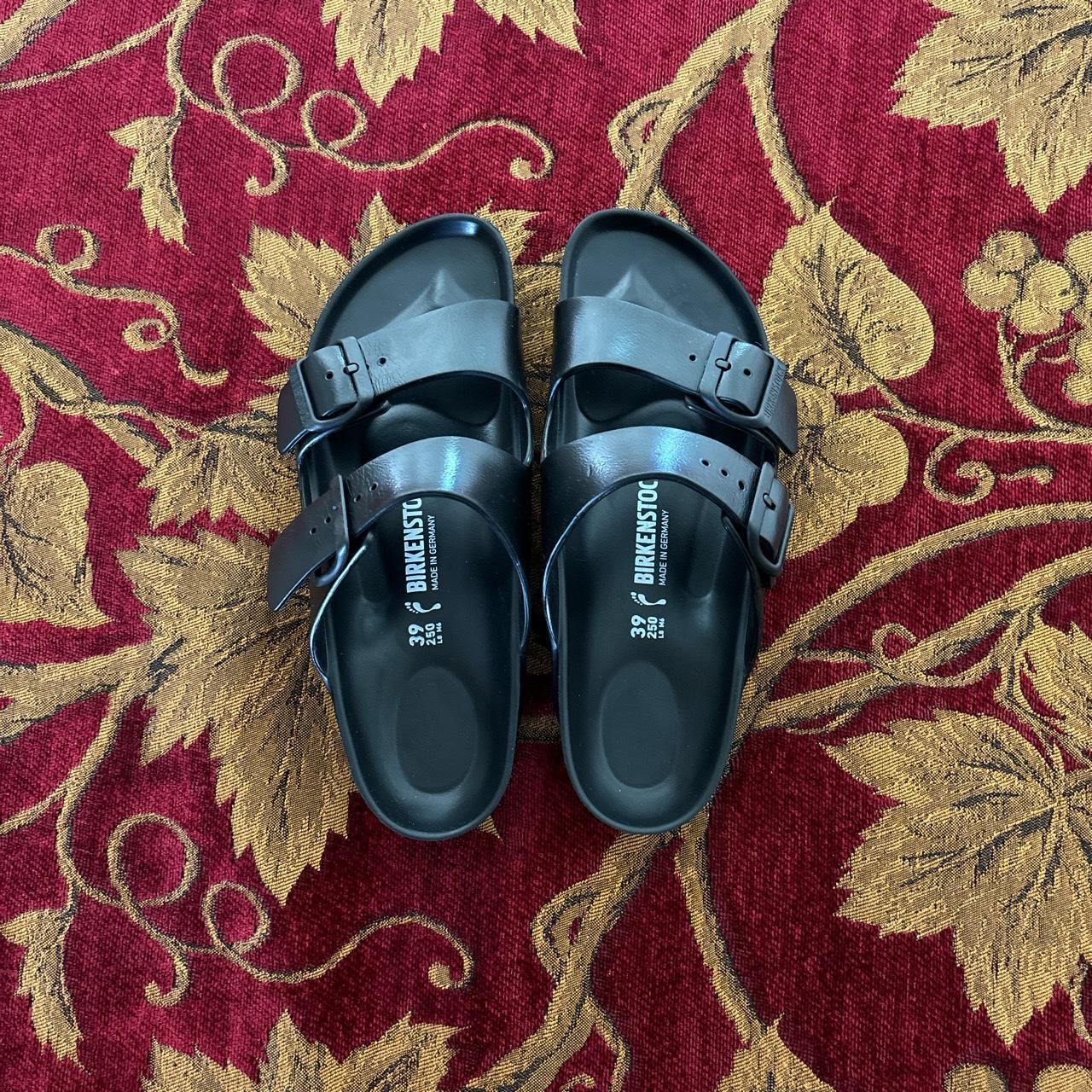 classic black birkenstocks