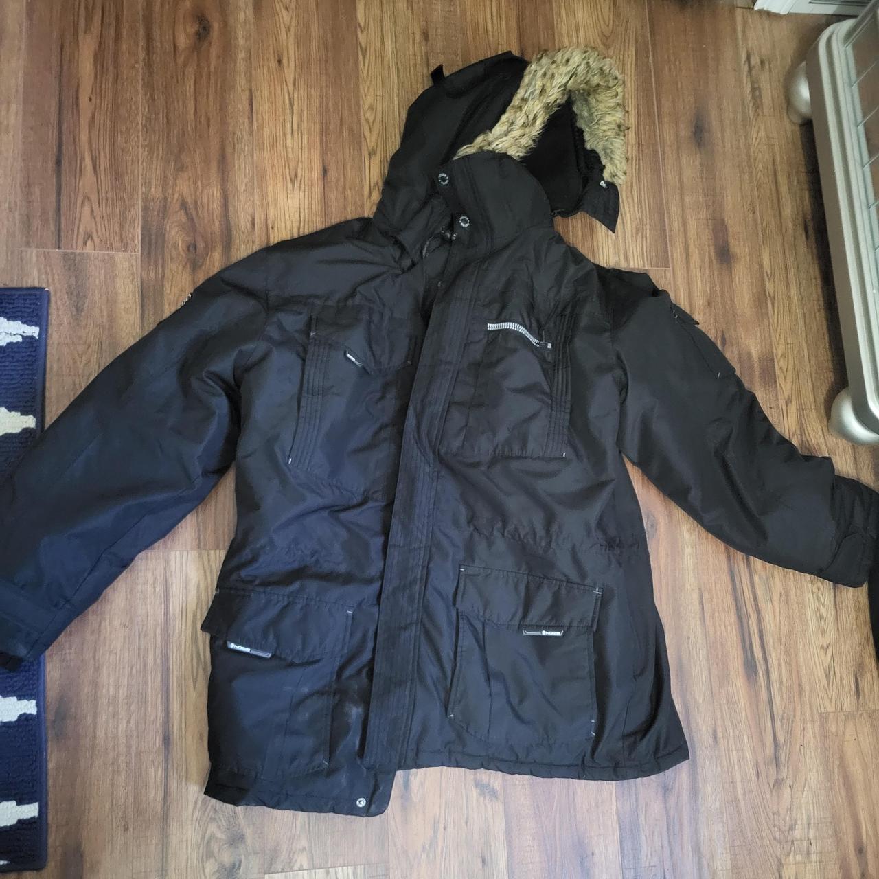 Noize Winter Coat With Detachable Hood - Depop