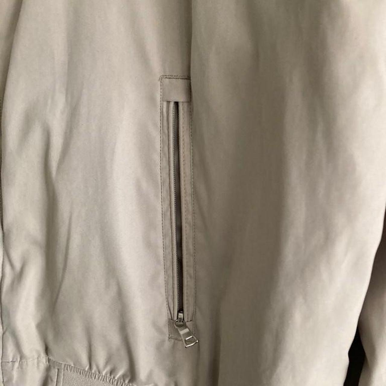 Mens Marks & Spencer Beige Harrington Jacket Size... - Depop