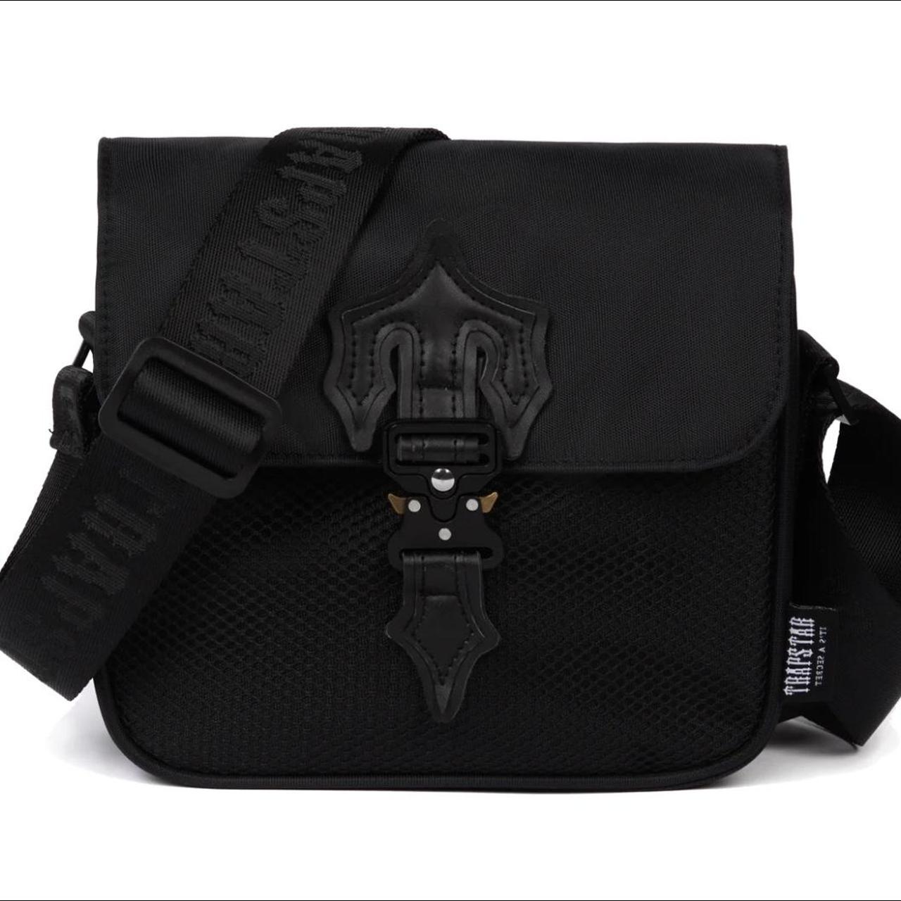 Trapstar - irongate cross body bag black edition - Depop