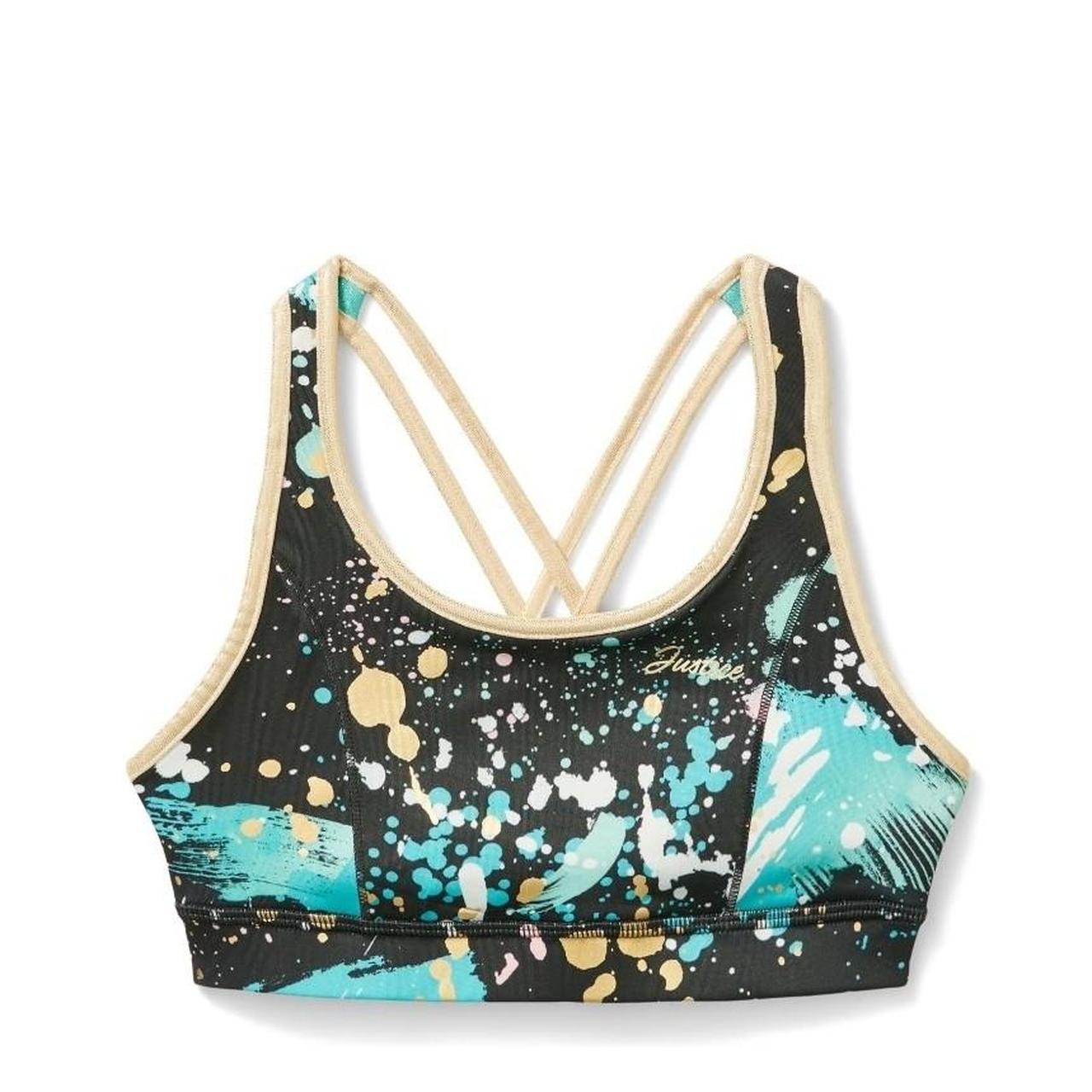 Justice sales sports bra