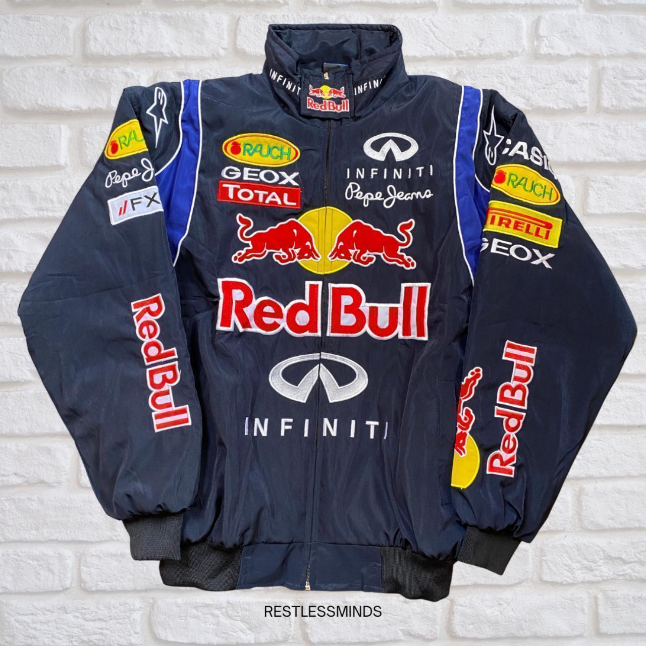 Red Bull F1 Racing Jacket last one LARGE... - Depop