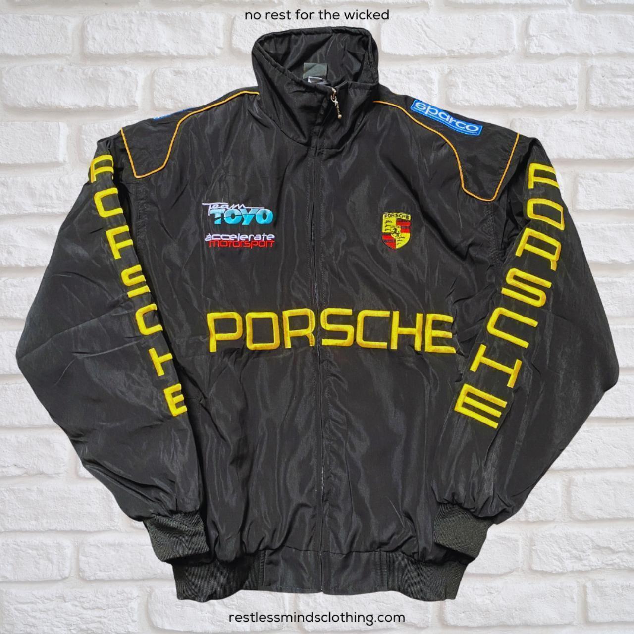 Porsche F1 Racing Jacket Embroidered and... - Depop