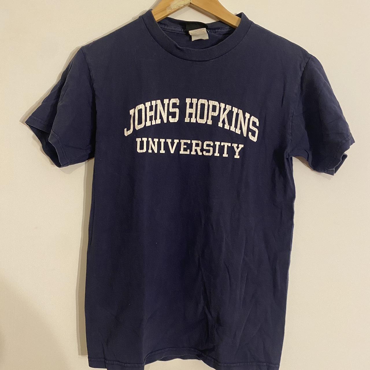 Vintage John’s Hopkins t-shirt. Well worn. Great shape. - Depop