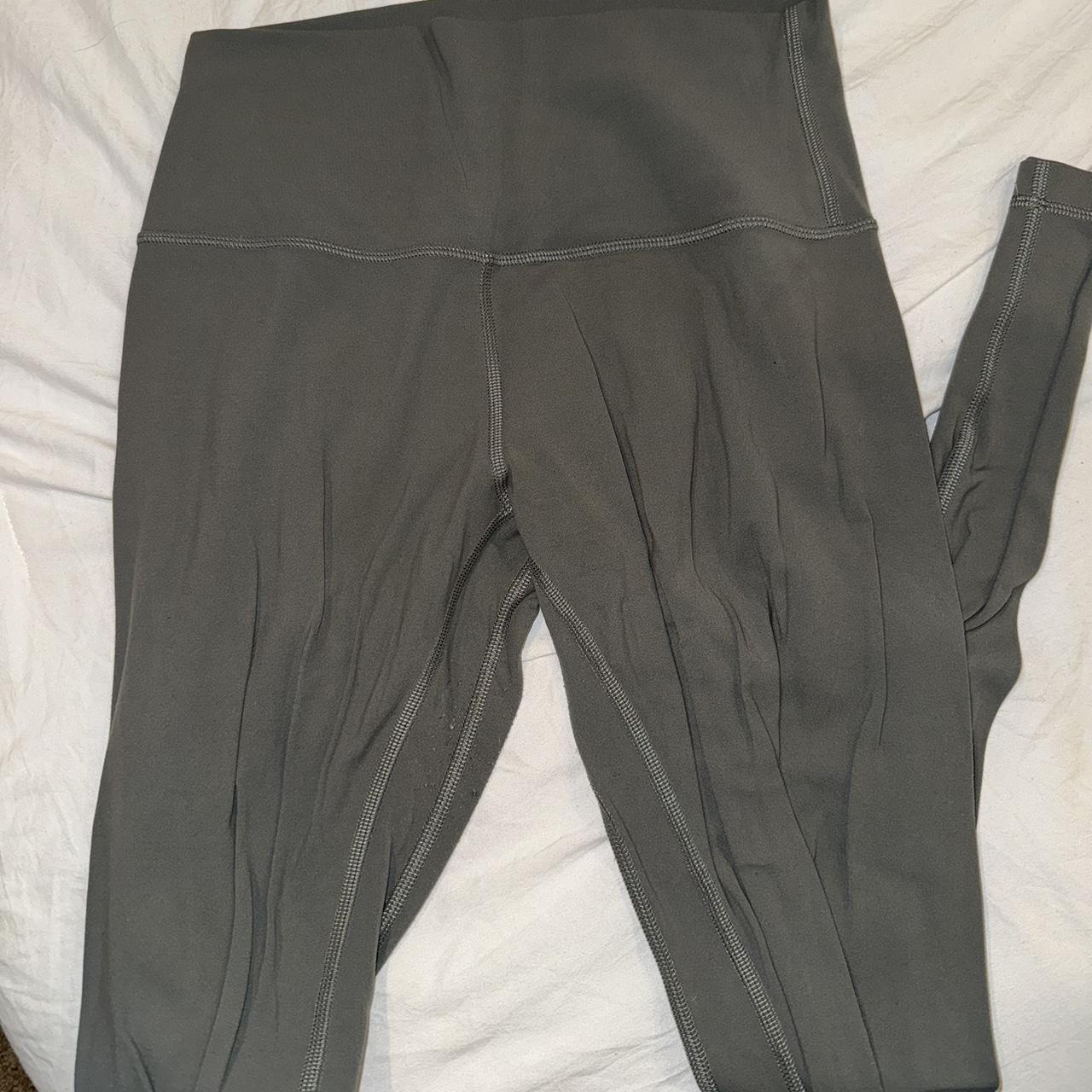 Lululemon leggings - SIZE 8 Olive color - Depop