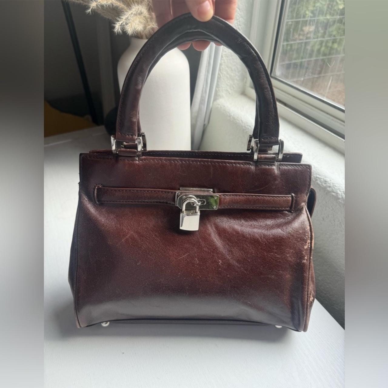 Danier genuine leather discount bag