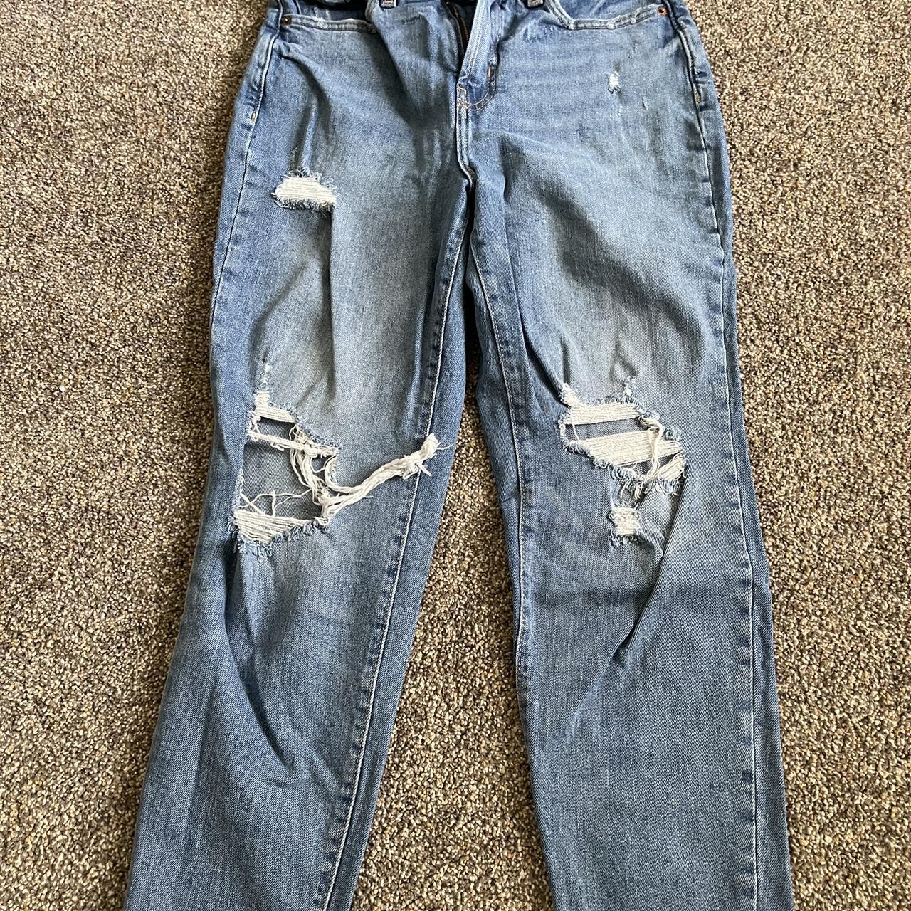 Old Navy Women's Blue Jeans | Depop