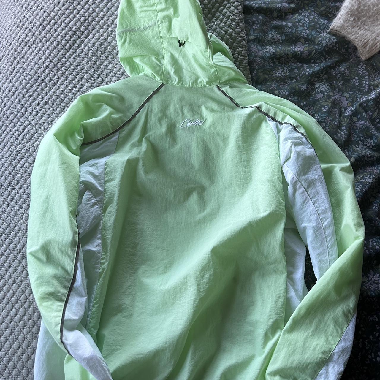 Corteiz. Lime green windbreaker great for festivals, | Depop