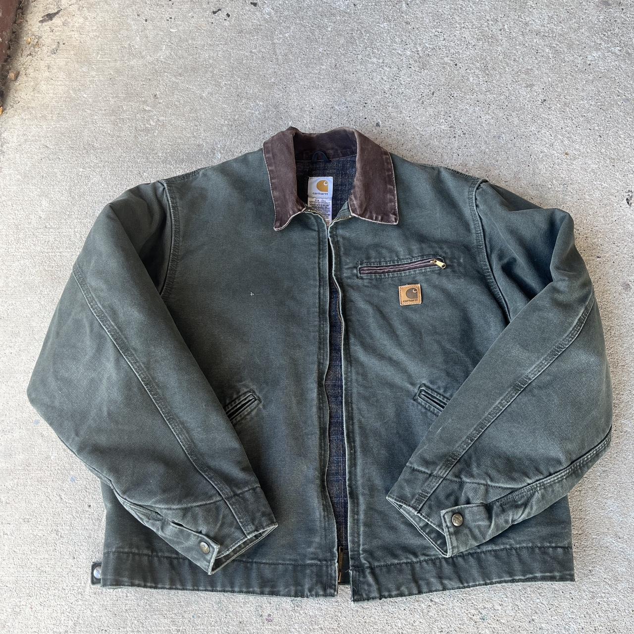 Feel free to send offers Moss green J97 MOS carhartt... - Depop