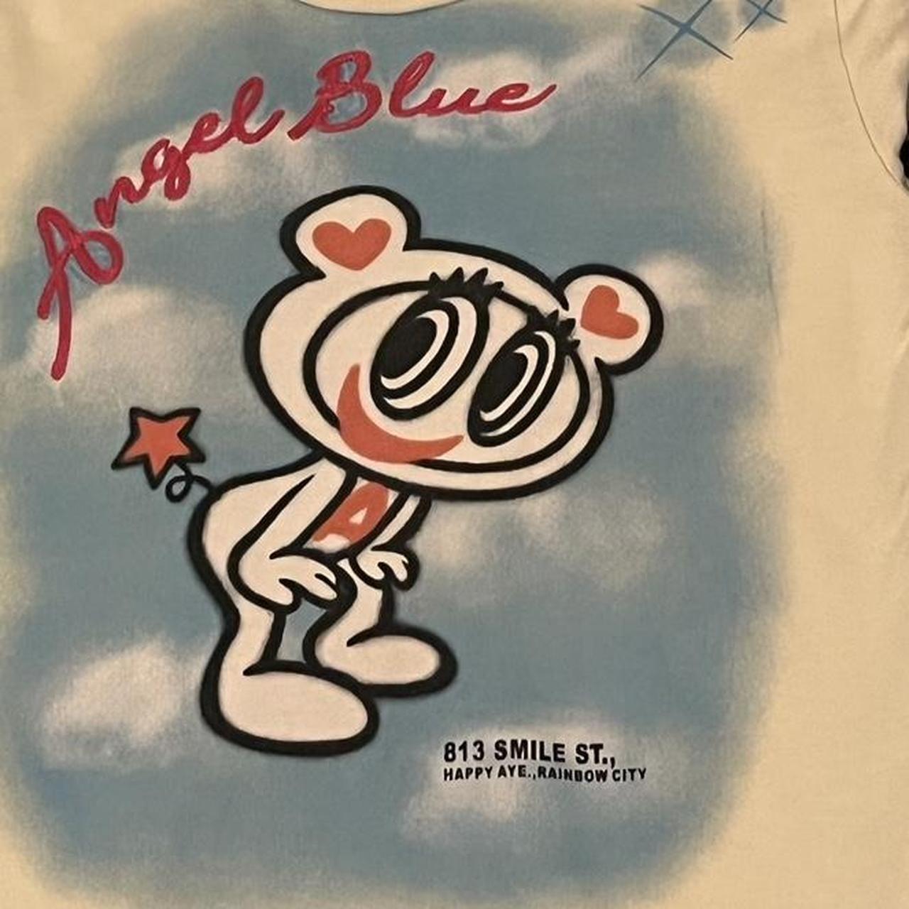 Angel Blue Cream and Blue T-shirt (3)
