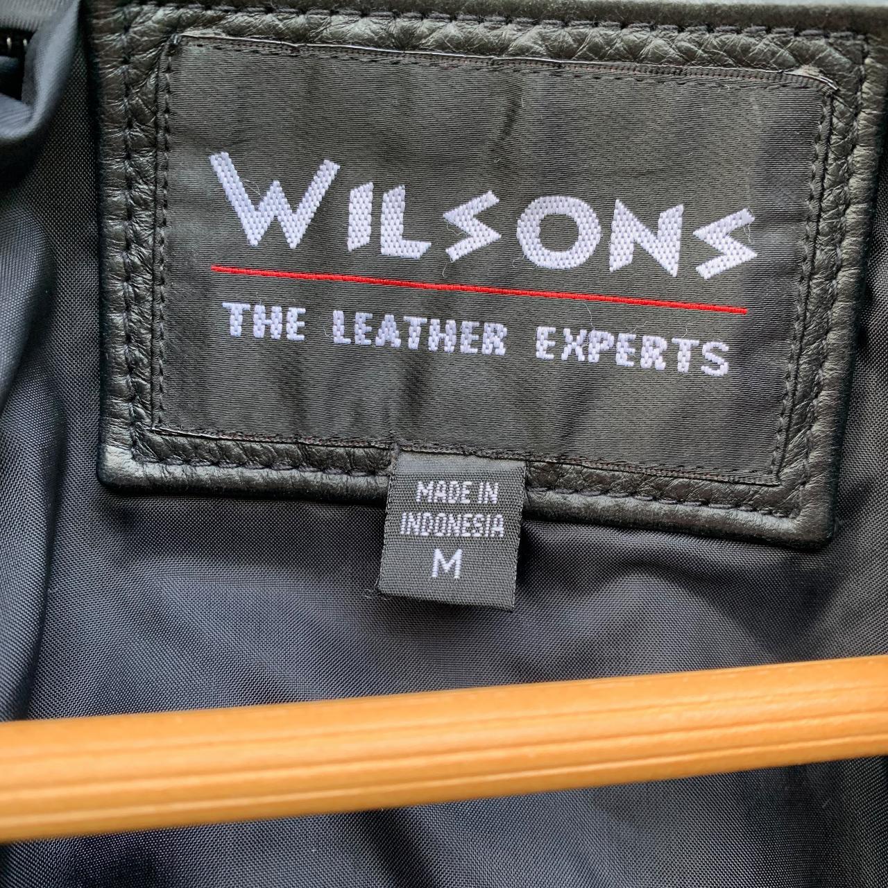 Wilson’s Leather Men's Black and Grey Jacket (3)