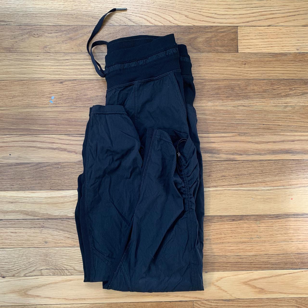 Lululemon Women's Black Joggers-tracksuits | Depop