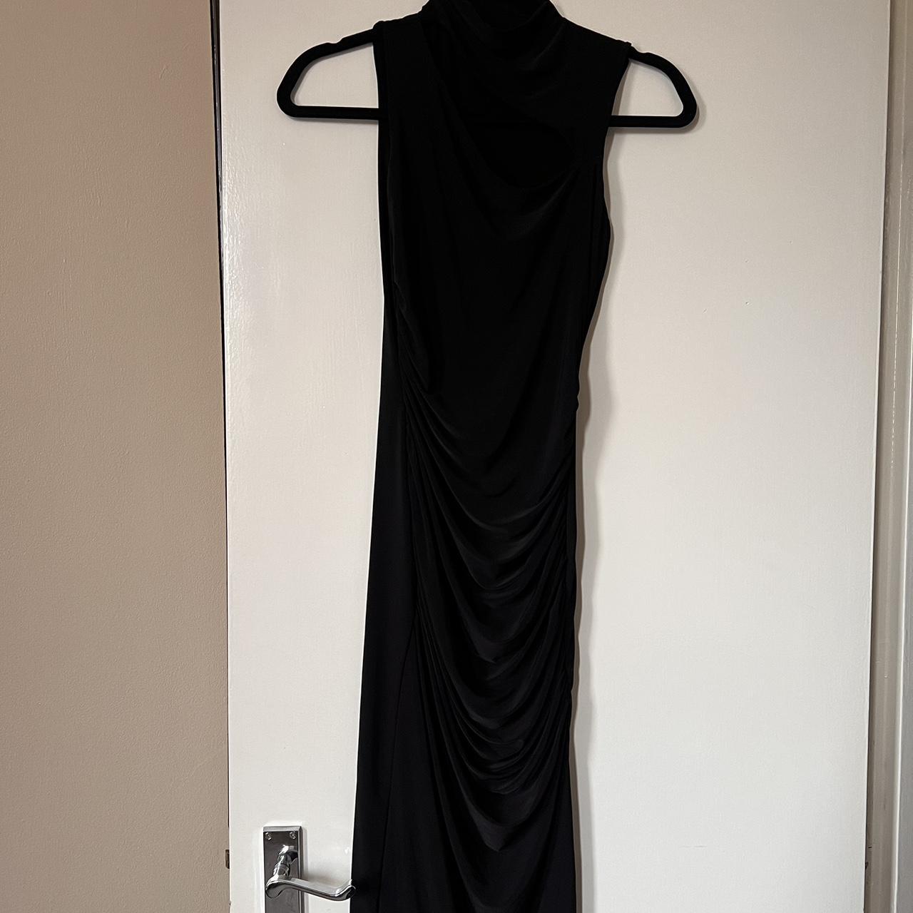 Nasty gal black dress bodycon - Depop