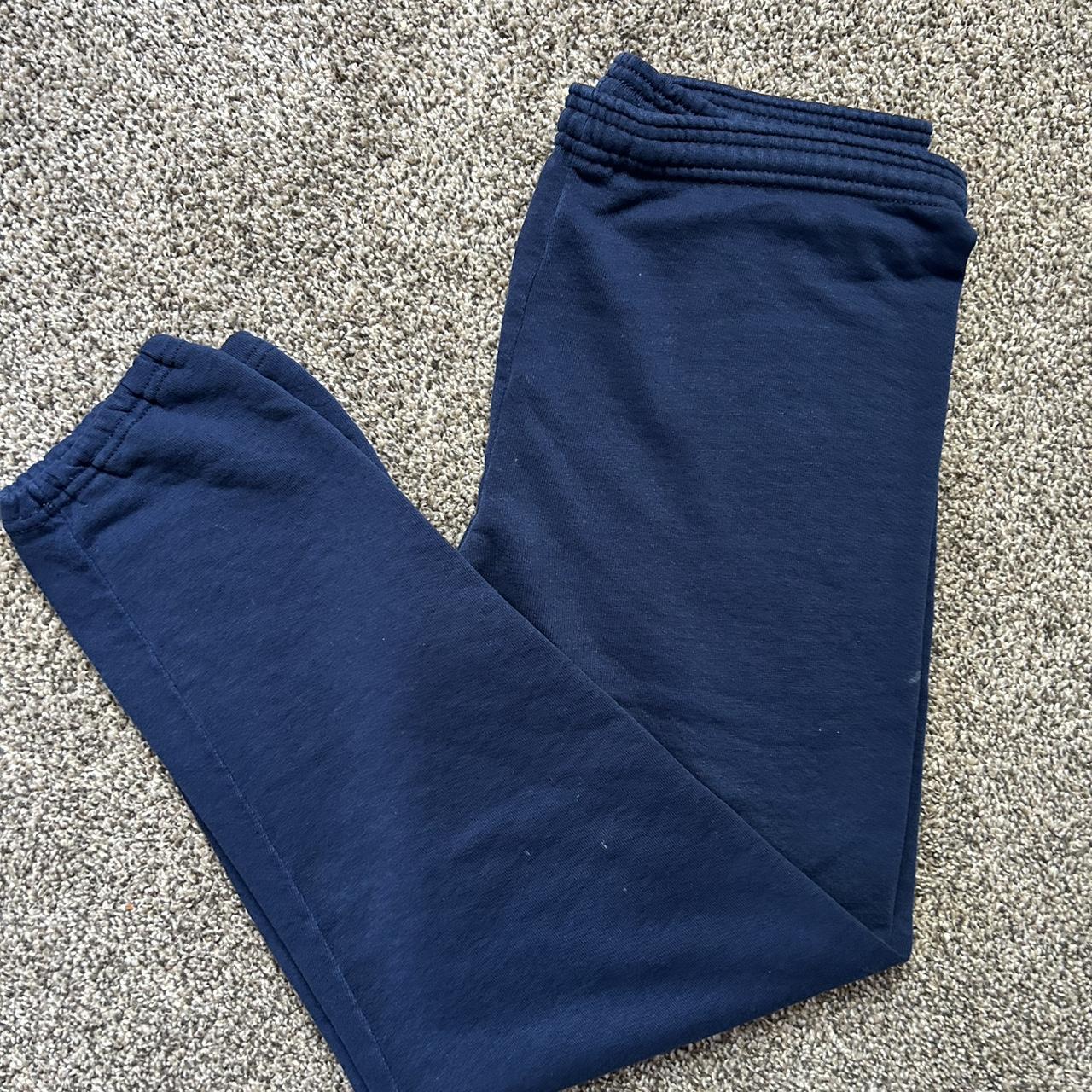 Jerzees Women's Navy Joggers-tracksuits | Depop