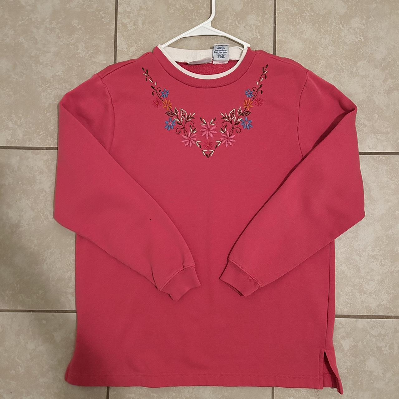 Blair Women S Pink Sweatshirt Depop