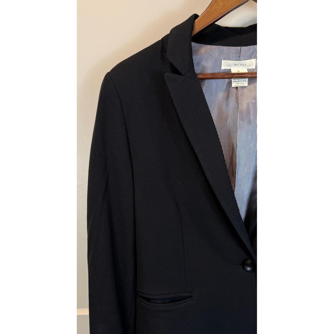 Women's Tailored jacket - Black - M – BCNU Basic … - image 3
