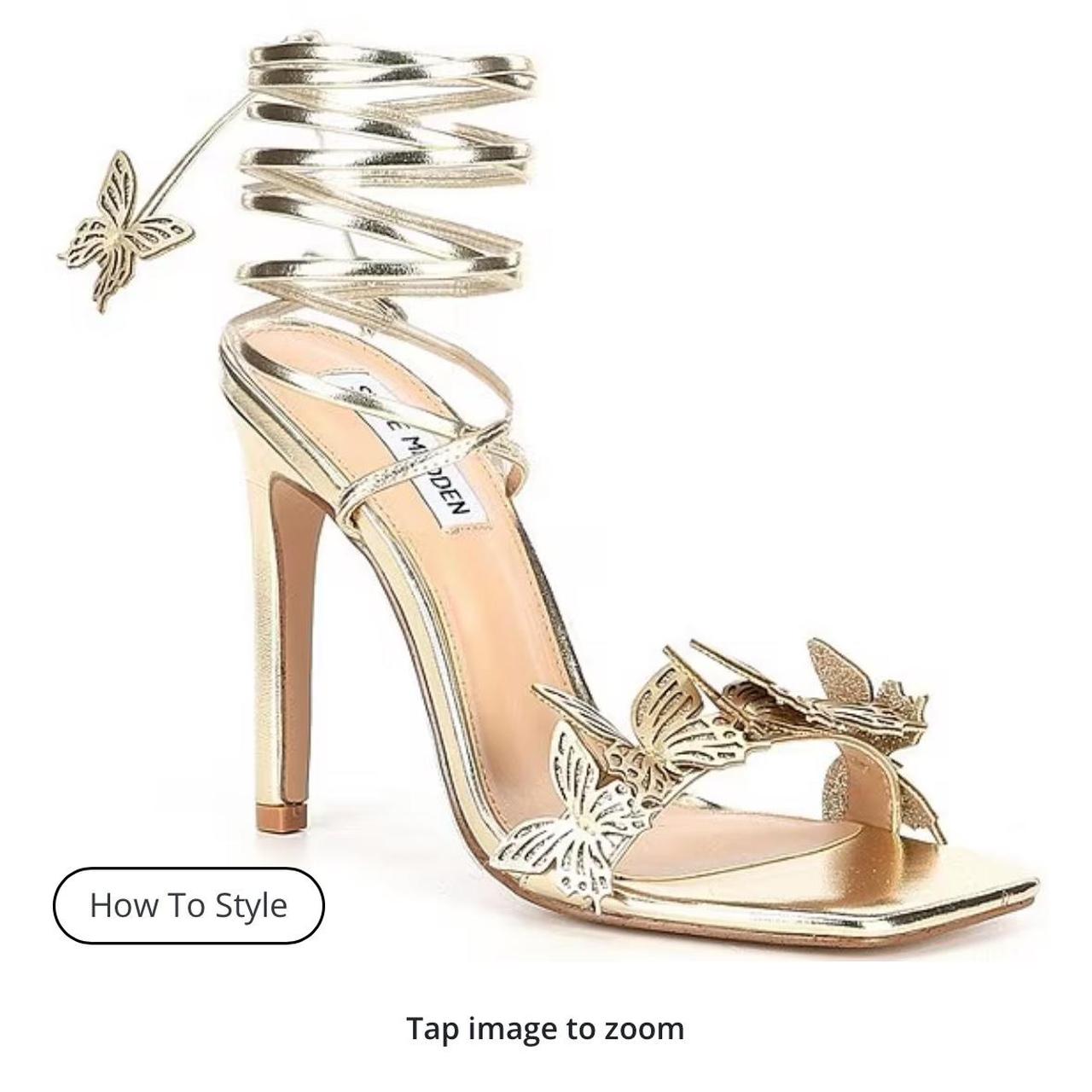 Steve madden strappy heels online