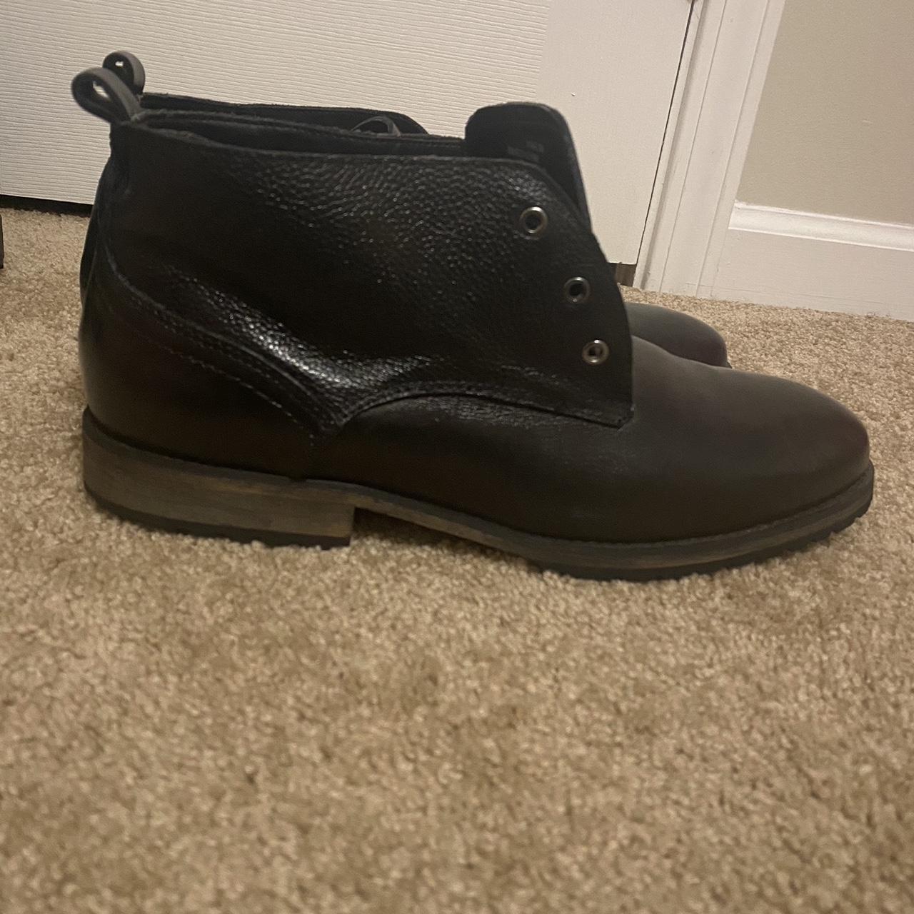 Marc New York Men's Black Boots | Depop