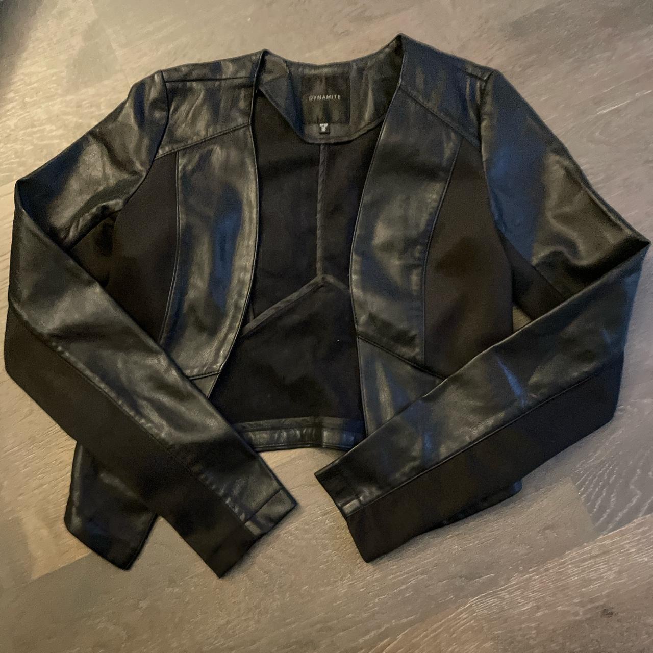 Dynamite leather jacket