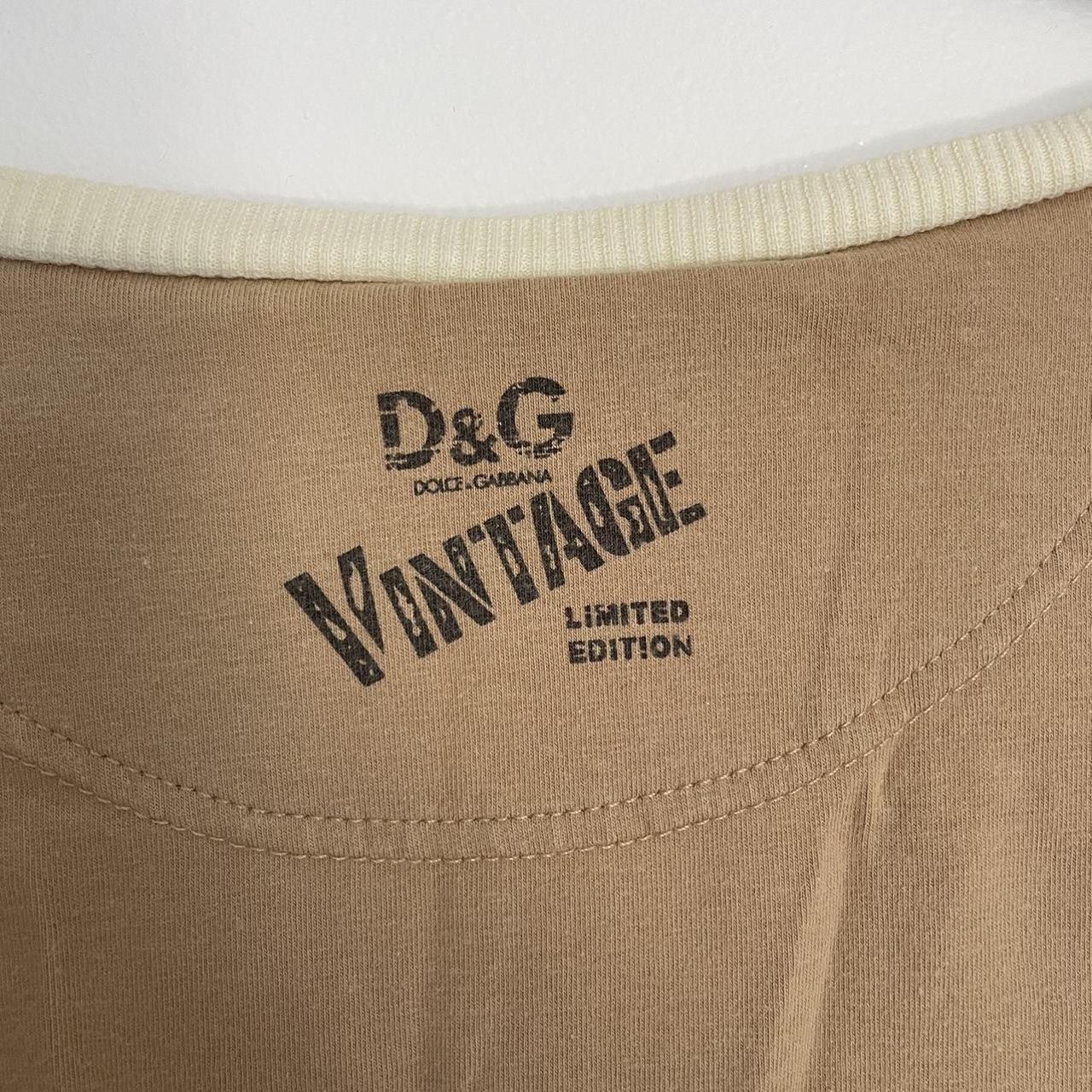 Dolce & Gabbana Women's Tan Vest | Depop