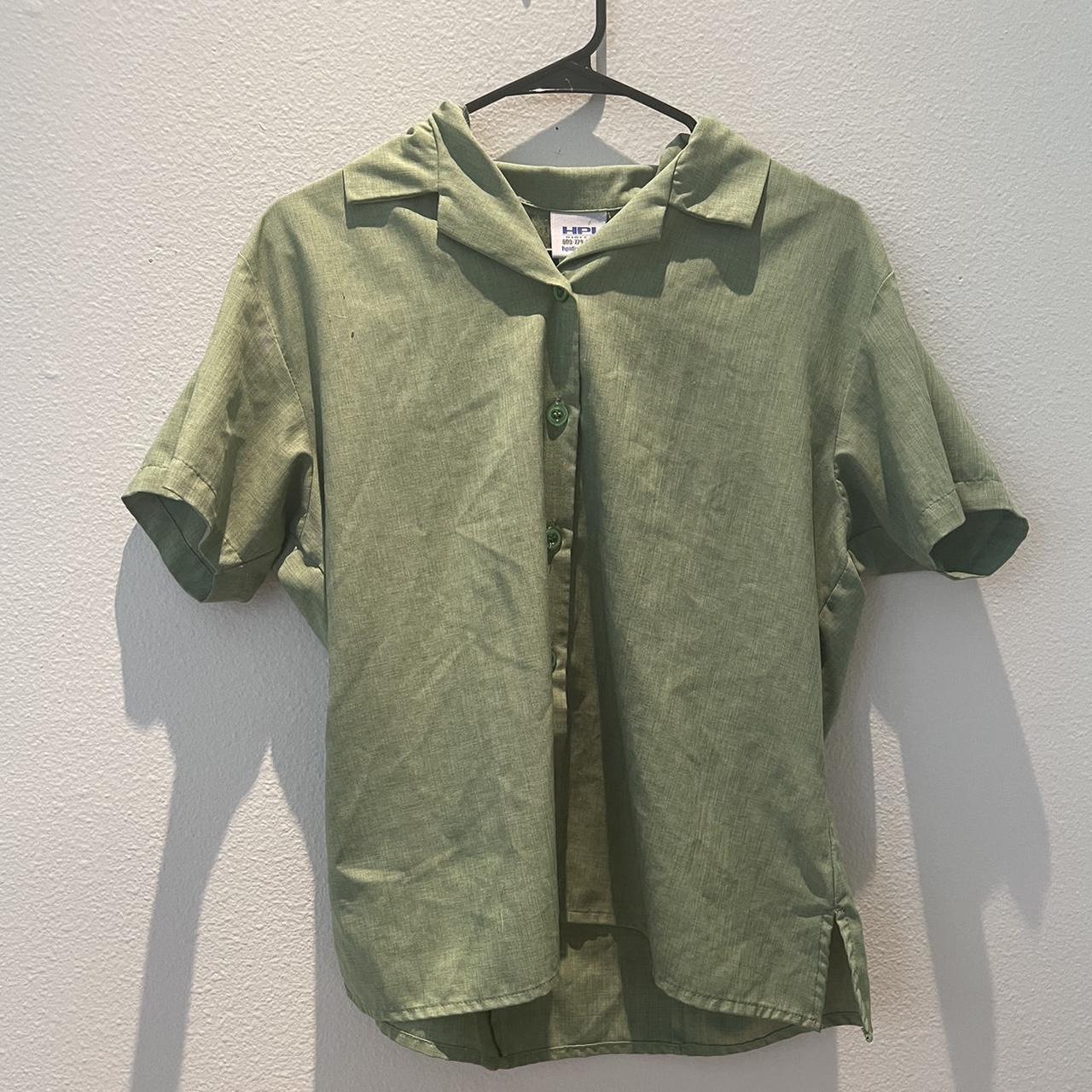 Women's Green Polo-shirts | Depop