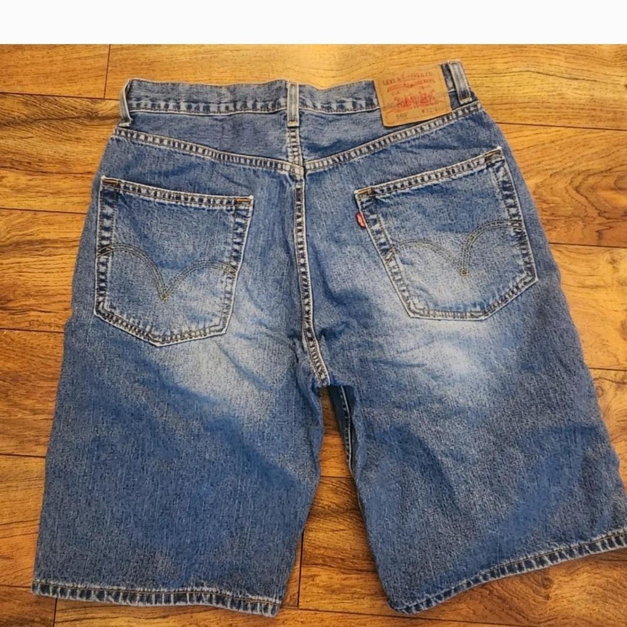 Levis 569 best sale shorts