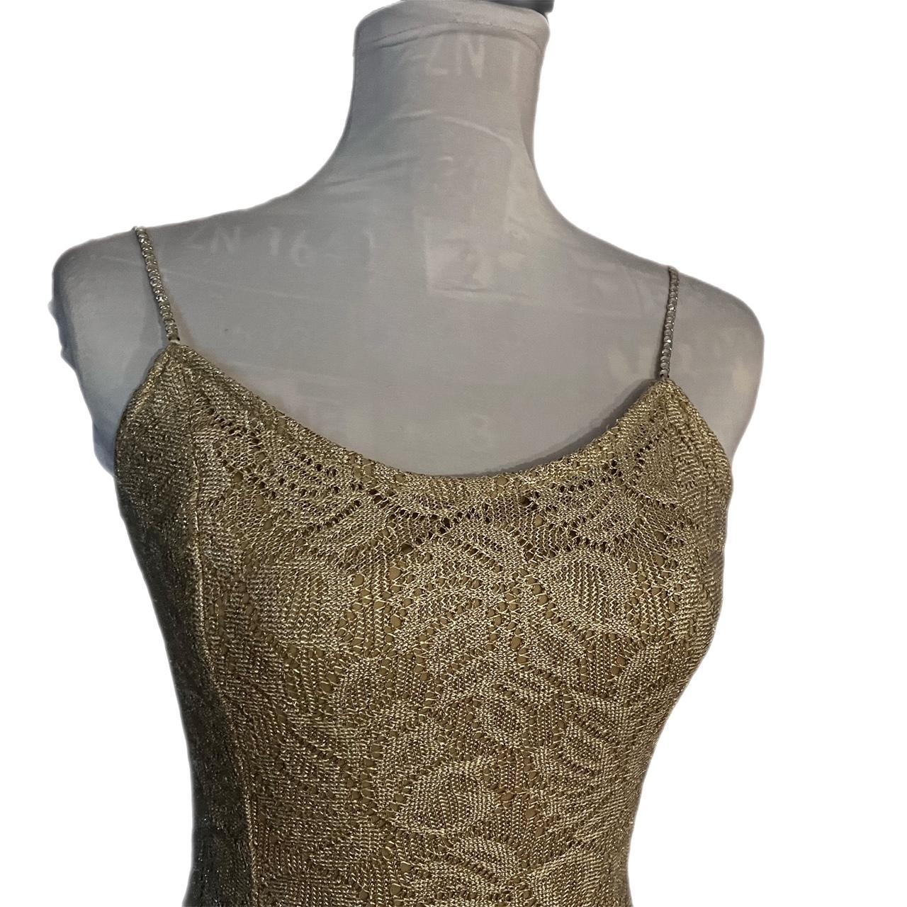 Cache Women's Gold Dress (2)