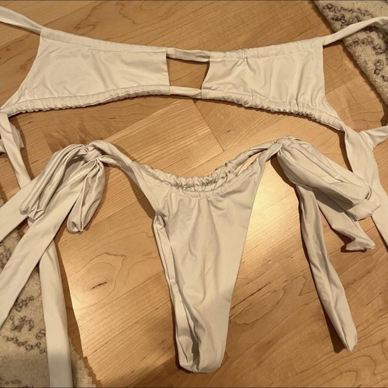 I.AM.GIA Women's White Bikini-and-tankini-tops (2)