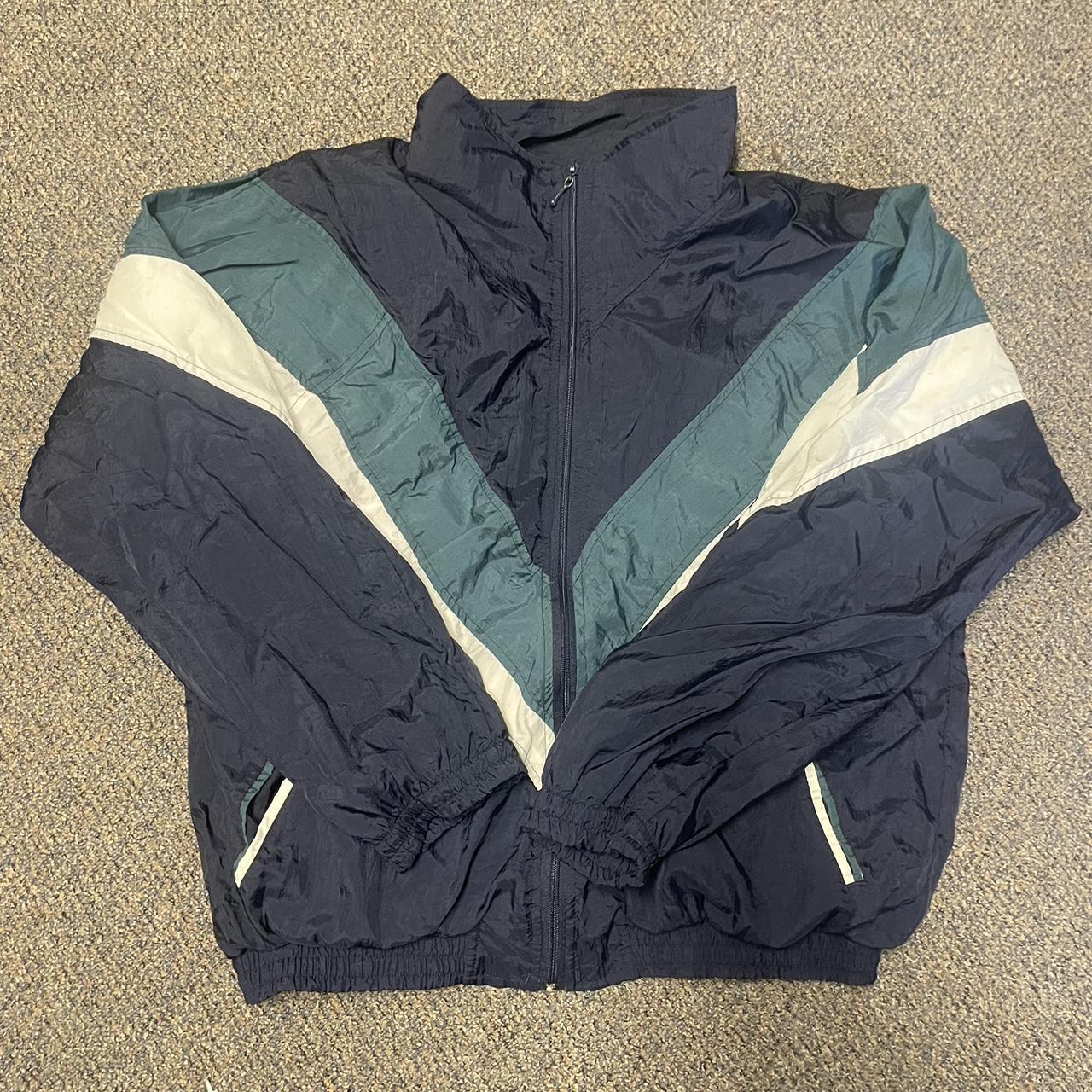 MacGregor Wind Breaker - Cropped fit - Thrifted -... - Depop