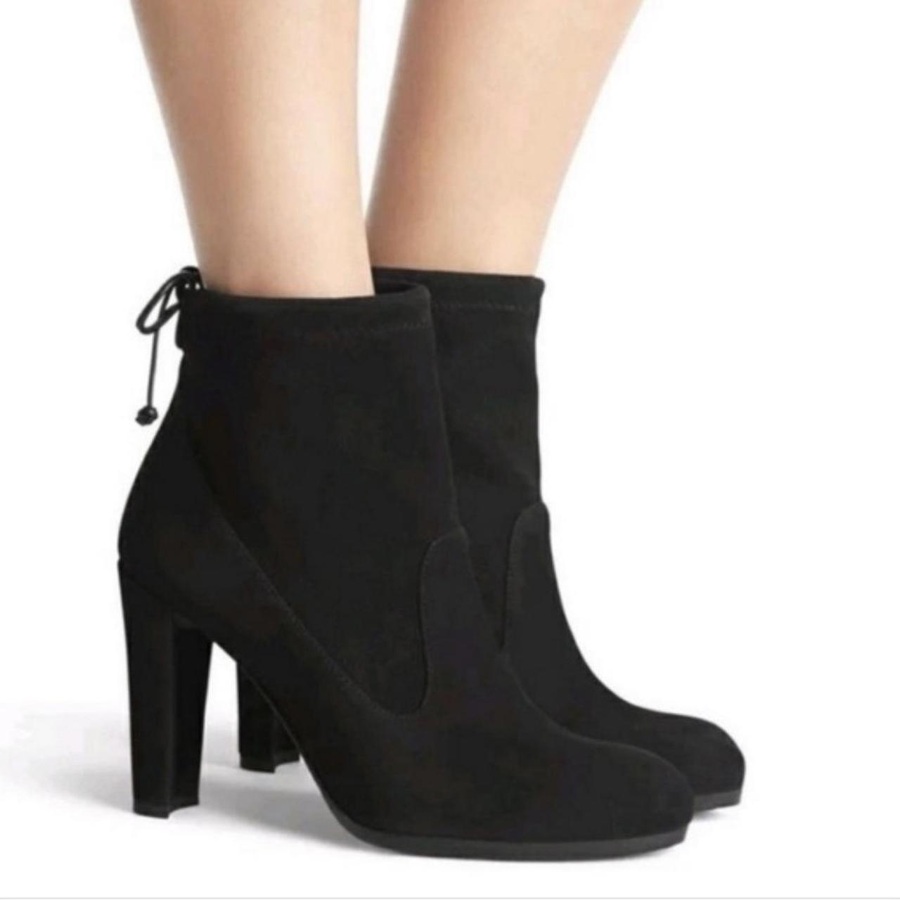 Catch suede booties fashion with ankle tie