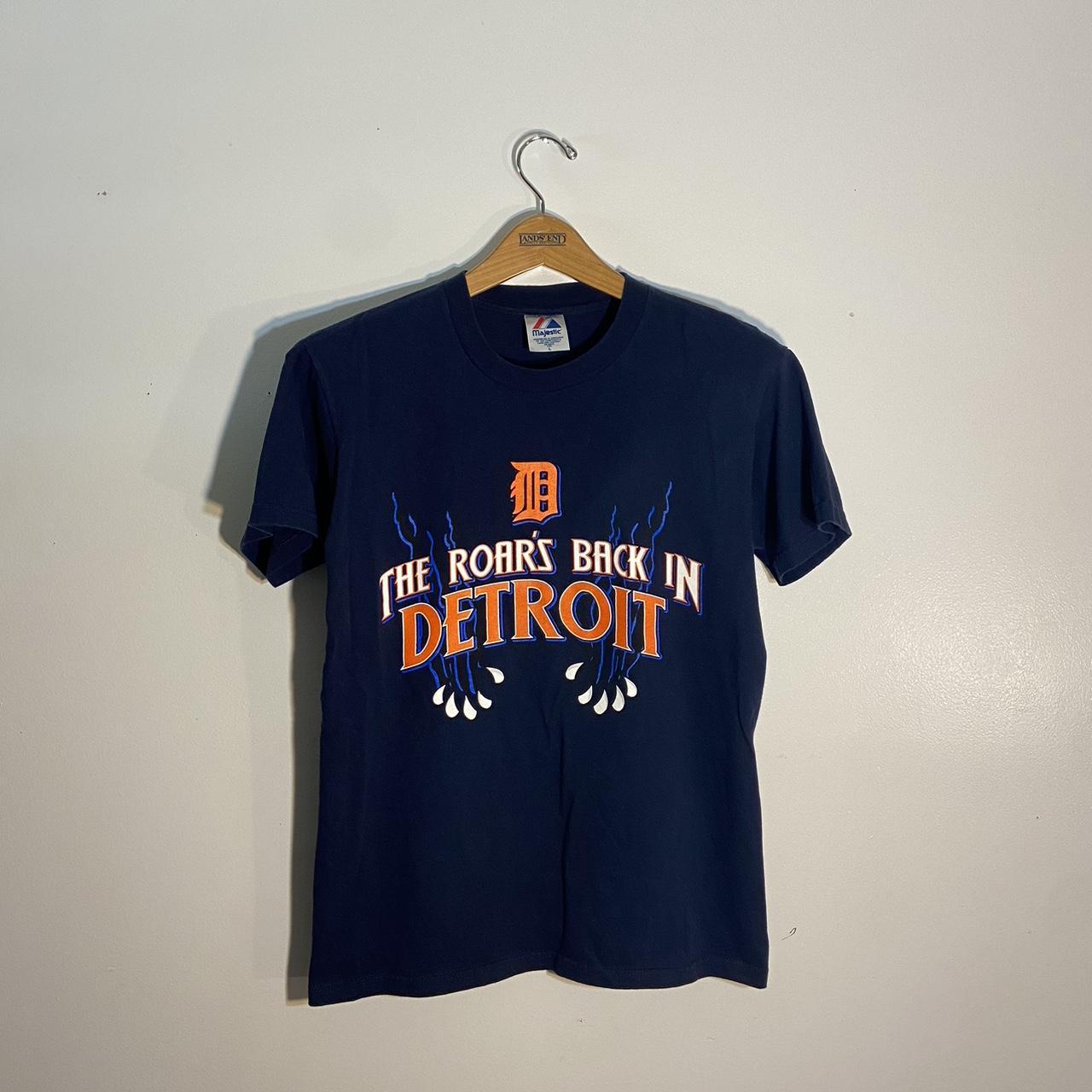 Detroit Tigers muscle tee. Size XL. Great condition. - Depop