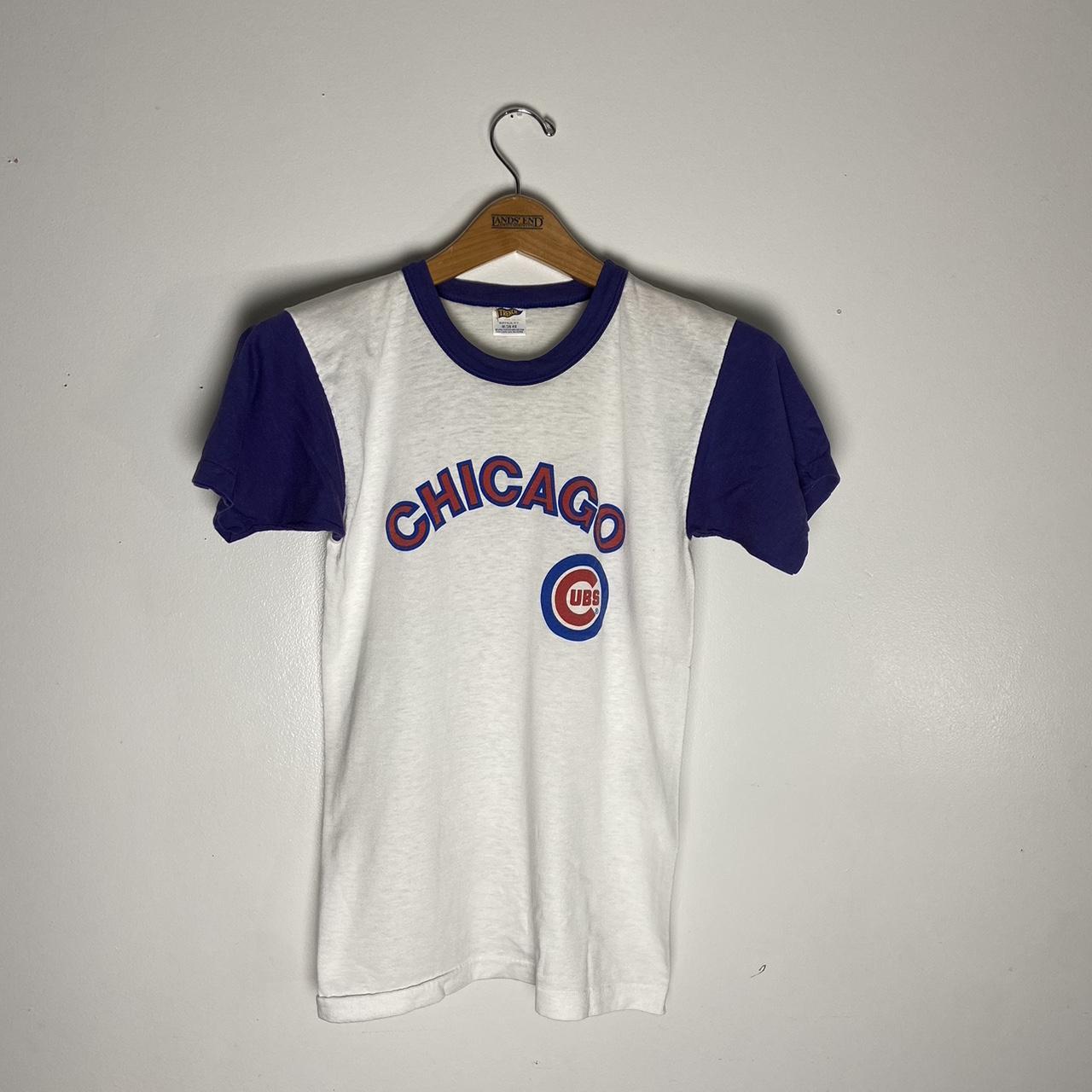 Vintage Chicago Cubs T-shirt Heather Gray 