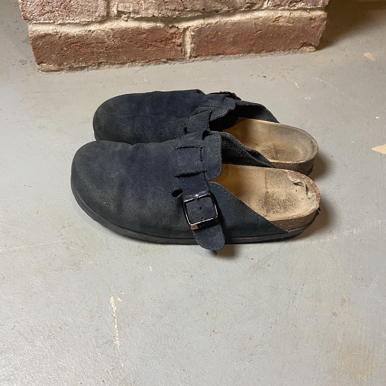Vintage Birkenstock bostons Size measured to be a... Depop