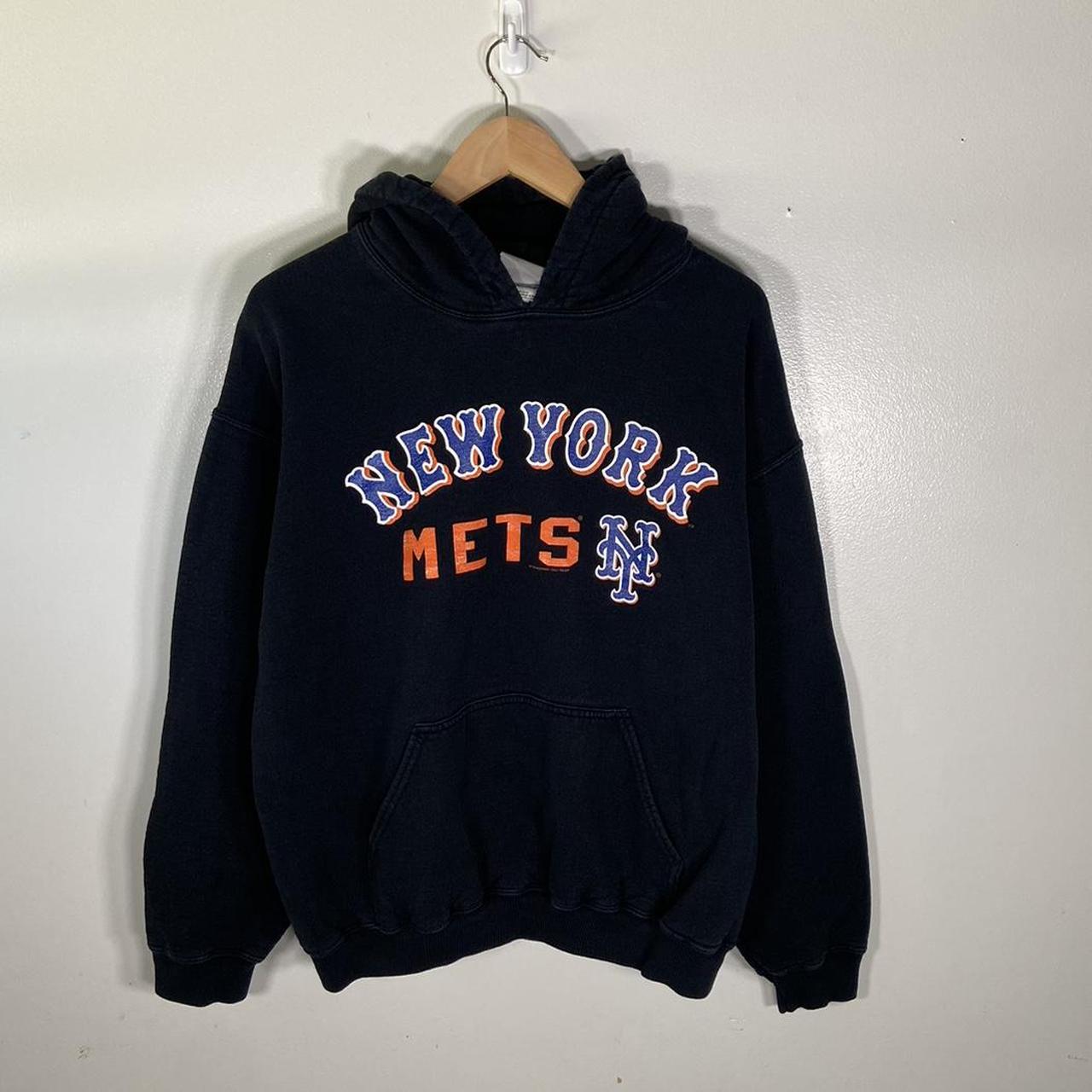 New York Mets Nike Hoodie size: Youth Medium #nike - Depop