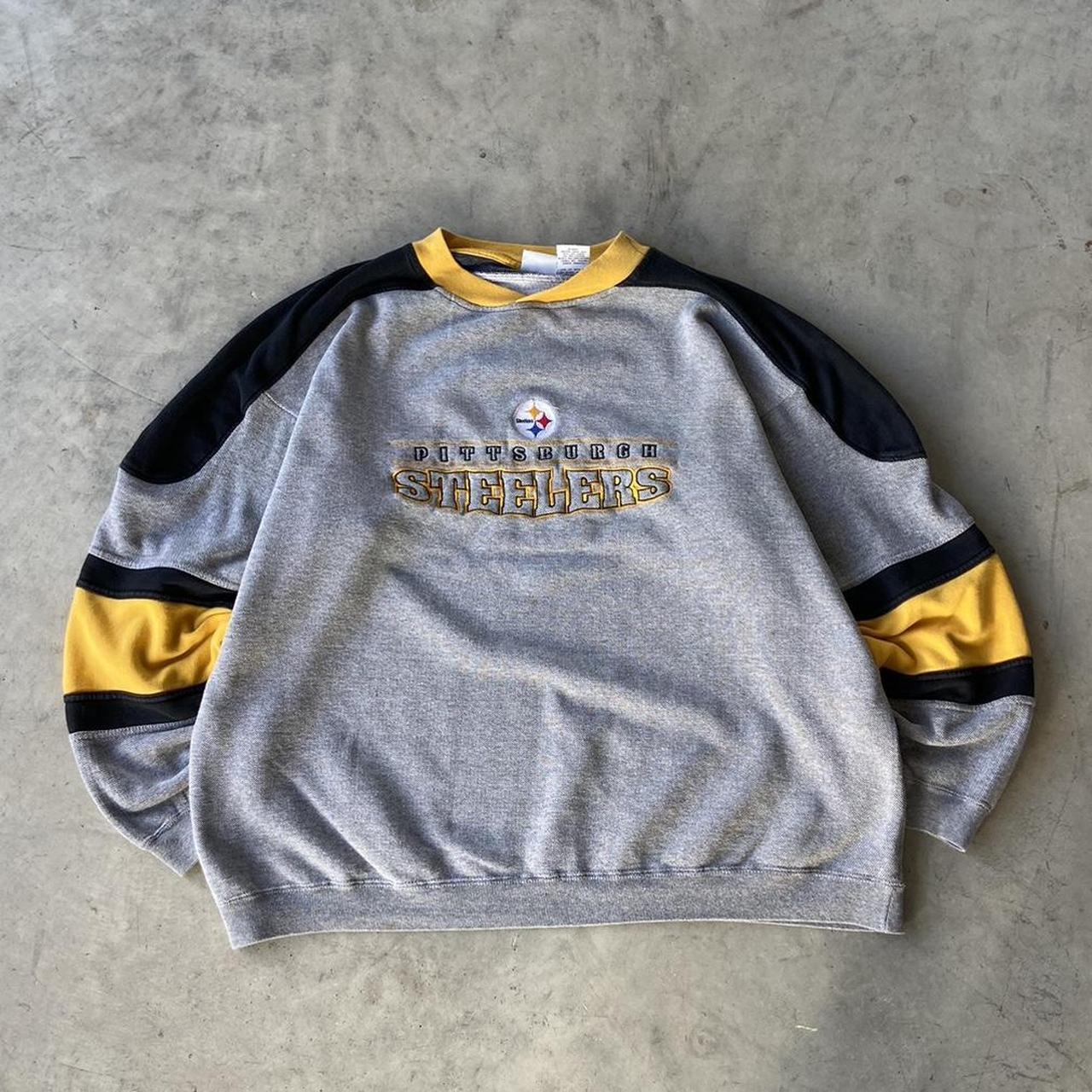 Vintage 90s Steelers sweatshirt Good condition / No... - Depop