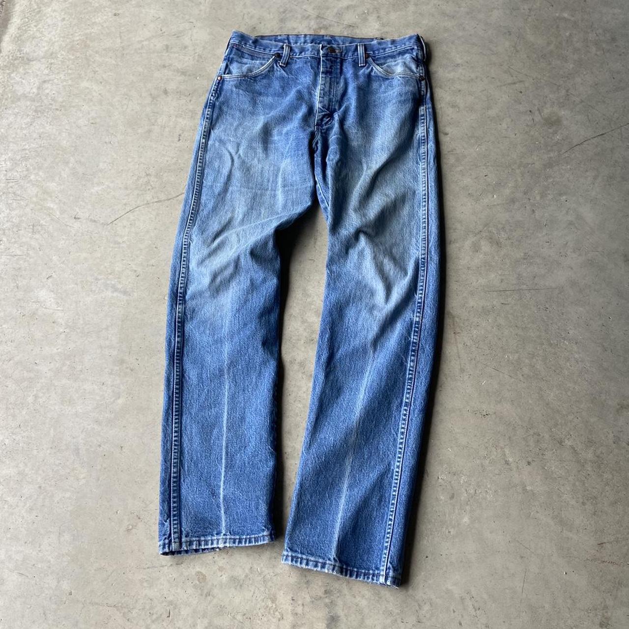 Vintage 80s Wrangler Jeans Good condition / No... - Depop