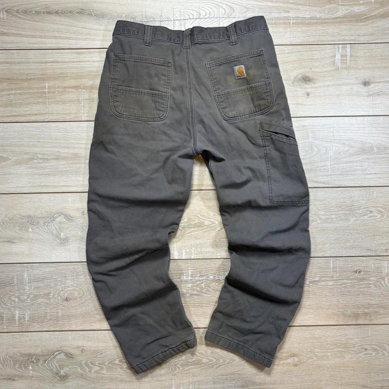 Carhartt Thermal Lined Workwear Pants Good... Depop