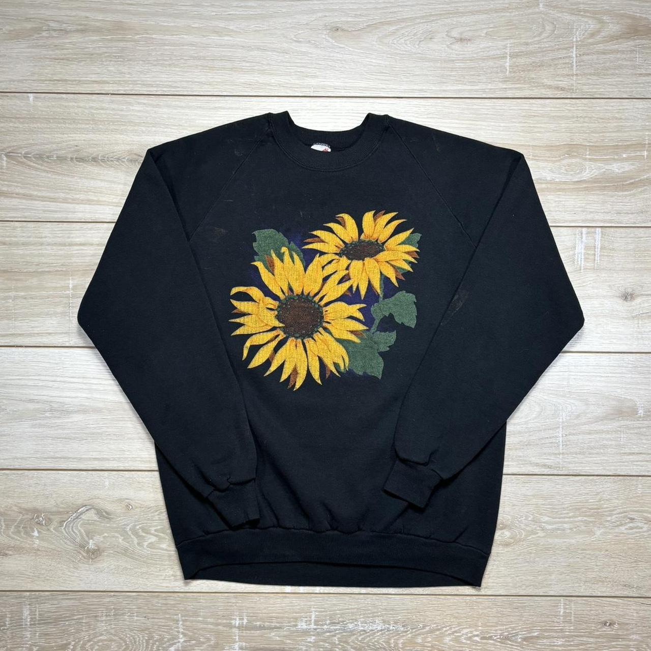 Vintage sunflower online sweatshirt