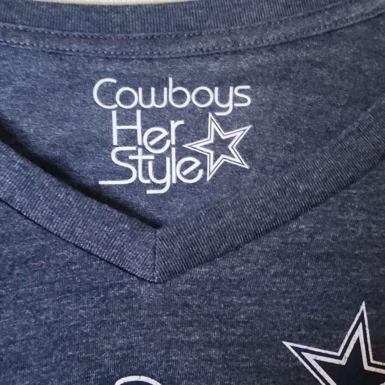 BRAND NEW Dallas Cowboys NFL Women's V Neck size - Depop